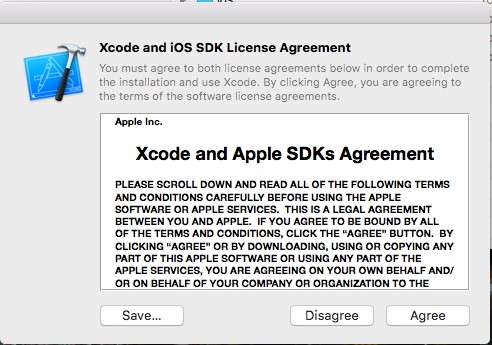 Policy Xcode